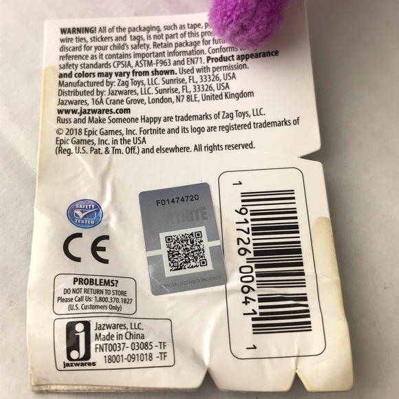 NWT - FORNITE 7" Llama Loot Plush - Picture 9 of 13